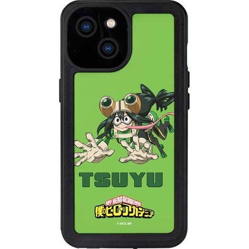 My Hero Academia Tsuyu Season 5 iPhone 15 Waterproof Case